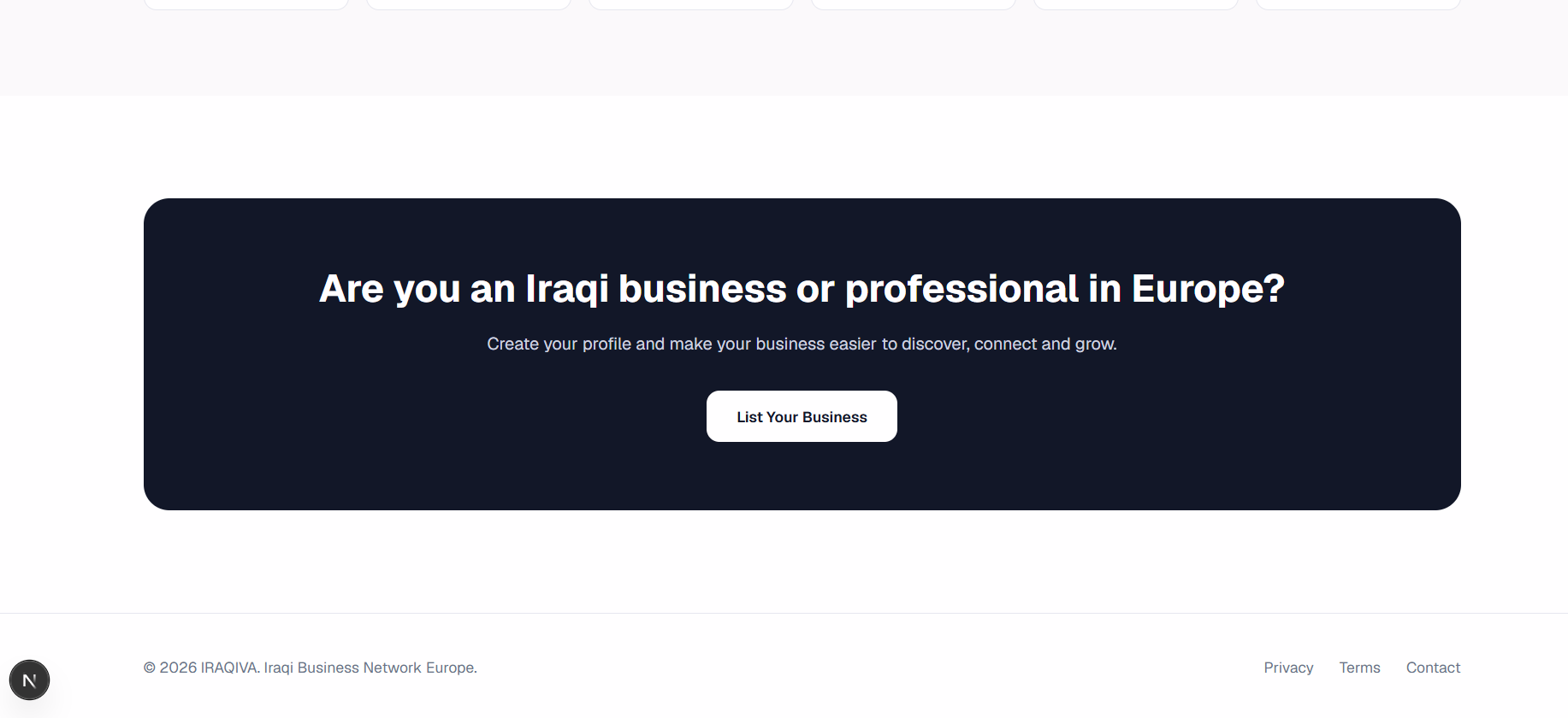 IRAQIVA Test Business